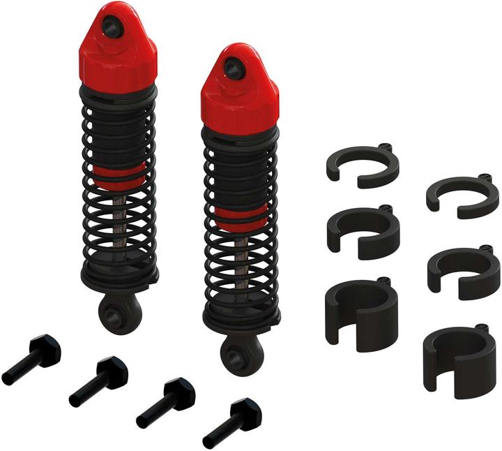 Arrma Shock Set, 58mm Length, 300cSt Oil (2 pcs) - GROM
