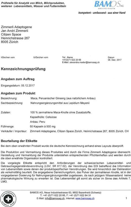 Nährwerte und Zutaten
