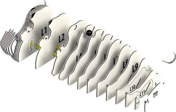 Produktbild Eugy 3D Bastelset Eisbär (MQ6)