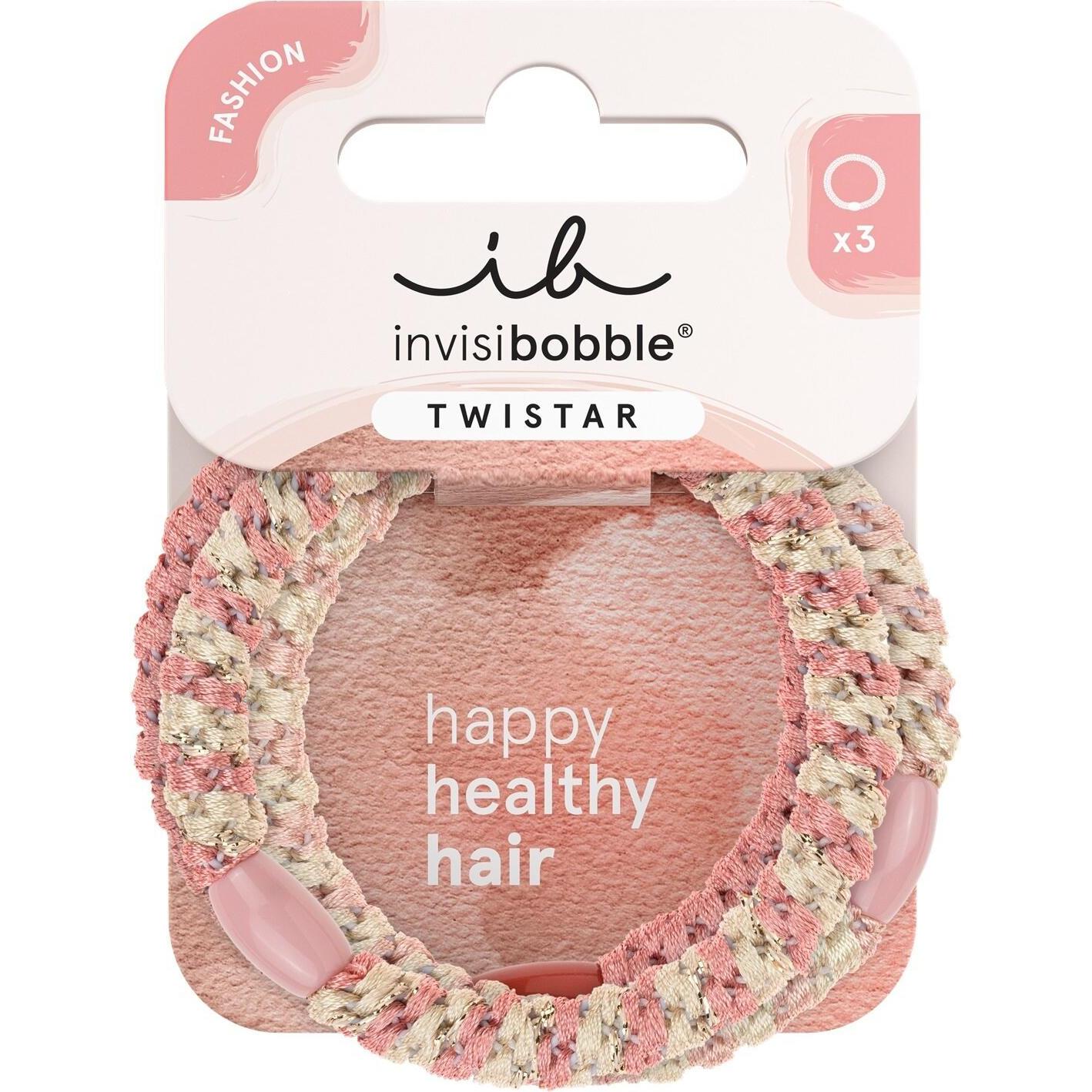 Invisibobble, Elastico per capelli, Fascetta per capelli Twist Blu Brai 3 (Elastico per capelli)