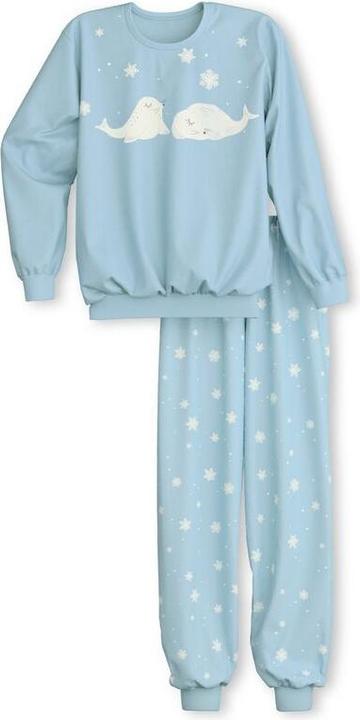 Actual product image Calida Kids Snowflakes Bündchen-Pyjama (140)