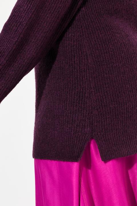 Produktbild Ulla Popken Pullover, Schulterausschnitt, Langarm, weicher Feinstrick (50, 52)