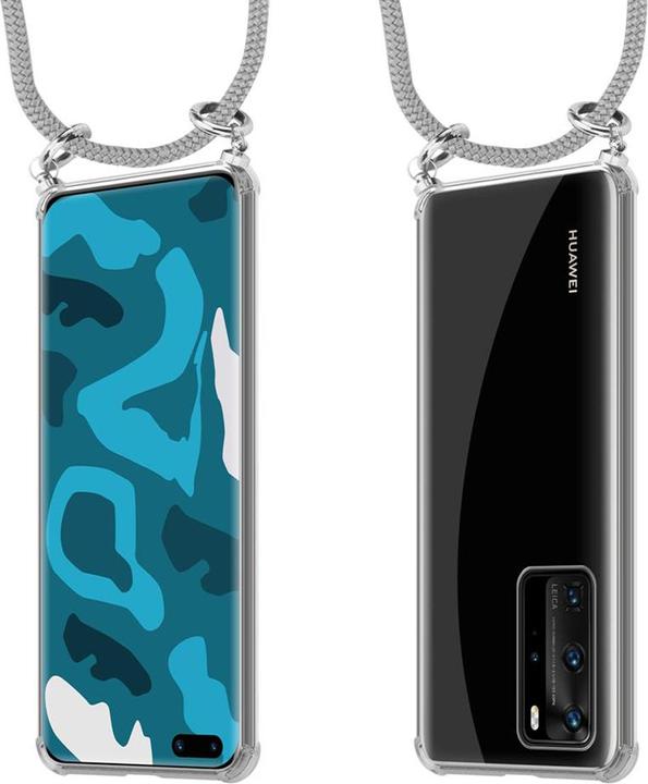 Produktbild Cadorabo TPU Handy Kette SILBER Cover