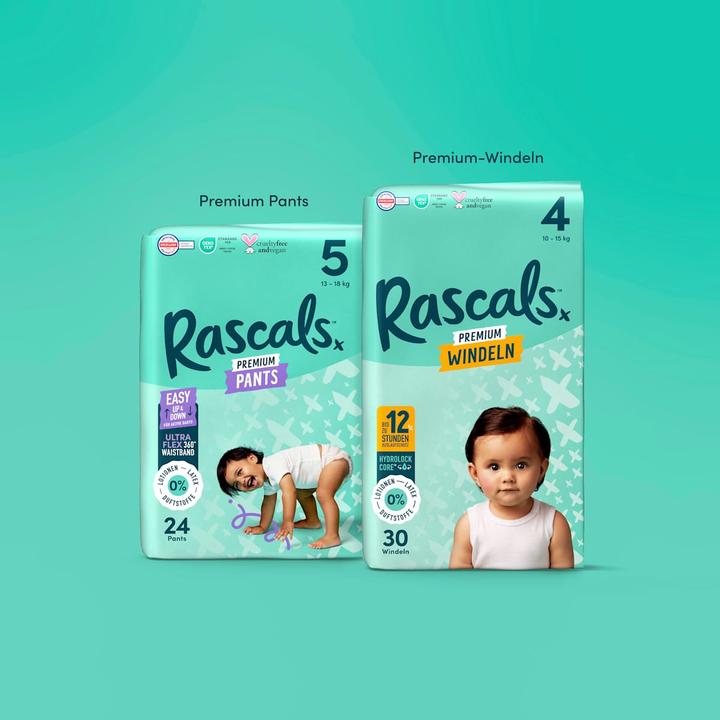 Produktbild Rascals Premium (Tragepack, 22 Stk.)
