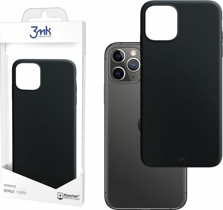 Actual product image 3MK Matt Case iPhone 11 Pro black / black (Apple iPhone 11 Pro)