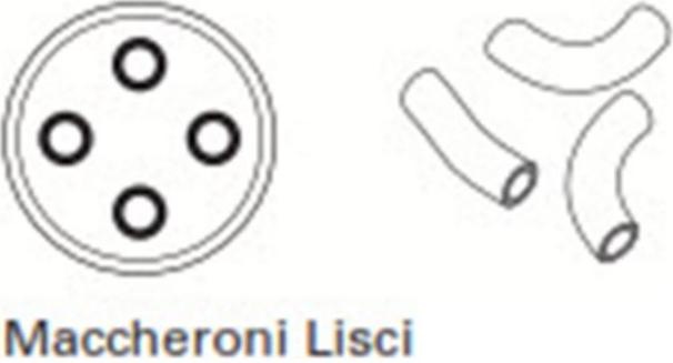 Actual product image Kenwood Insert Maccheroni AT910004