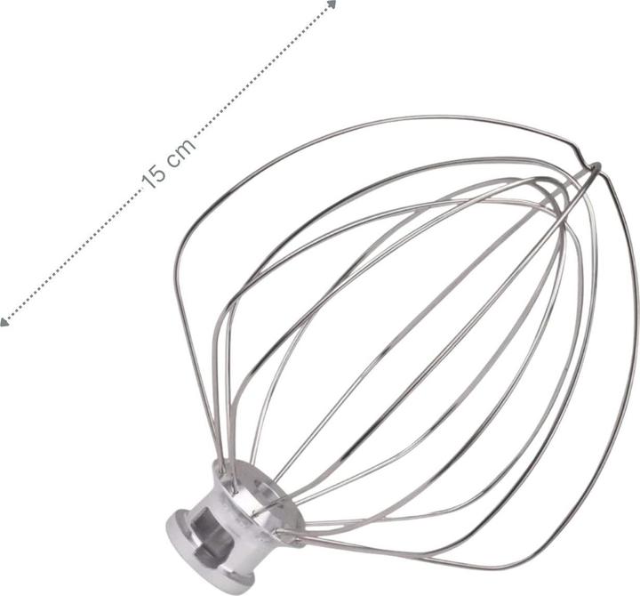 Actual product image Hermex Alternative whisk K5AWW for KitchenAid whisk whisk attachment