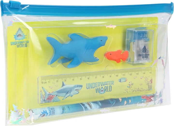 Produktbild Depesche Radiergummi Dino World Underwater Schreibset
