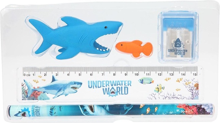 Produktbild Depesche Radiergummi Dino World Underwater Schreibset