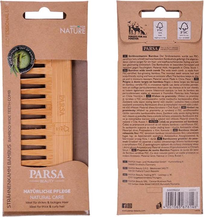 Produktbild Parsa Beauty Parsa Strähnenkamm Bambus