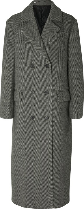 Produktbild Selected Femme Zweireihiger Wollmantel (34)