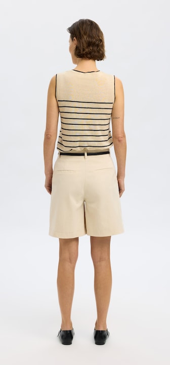 Actual product image Selected Femme Leinenmix Stricktop (L)