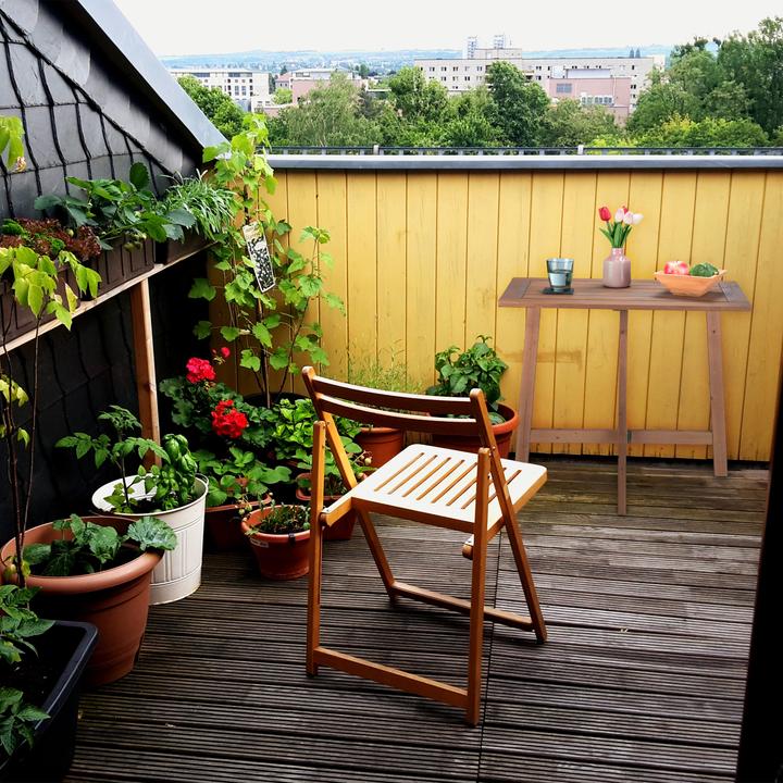 Actual product image Relaxdays Folding table