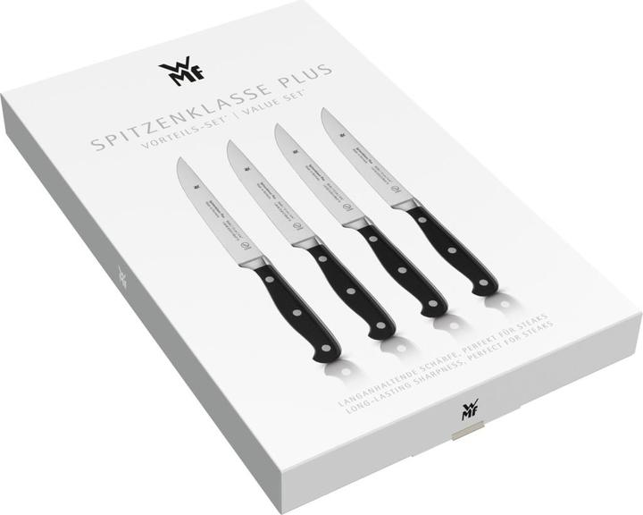 Produktbild WMF Steakmesser Set 4tlg Pizzamesser Spitzenklasse Plus Spezialklingenstahl (4 Stk.)