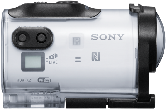 Actual product image Sony HDR AZ1 Kit Actioncam + underwater housing (11.90 Mpx, 60p)