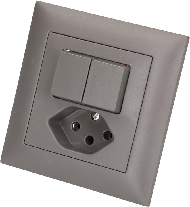 Produktbild Feller EdizioDue Kleinkombi Schema 3+3 / Typ 13