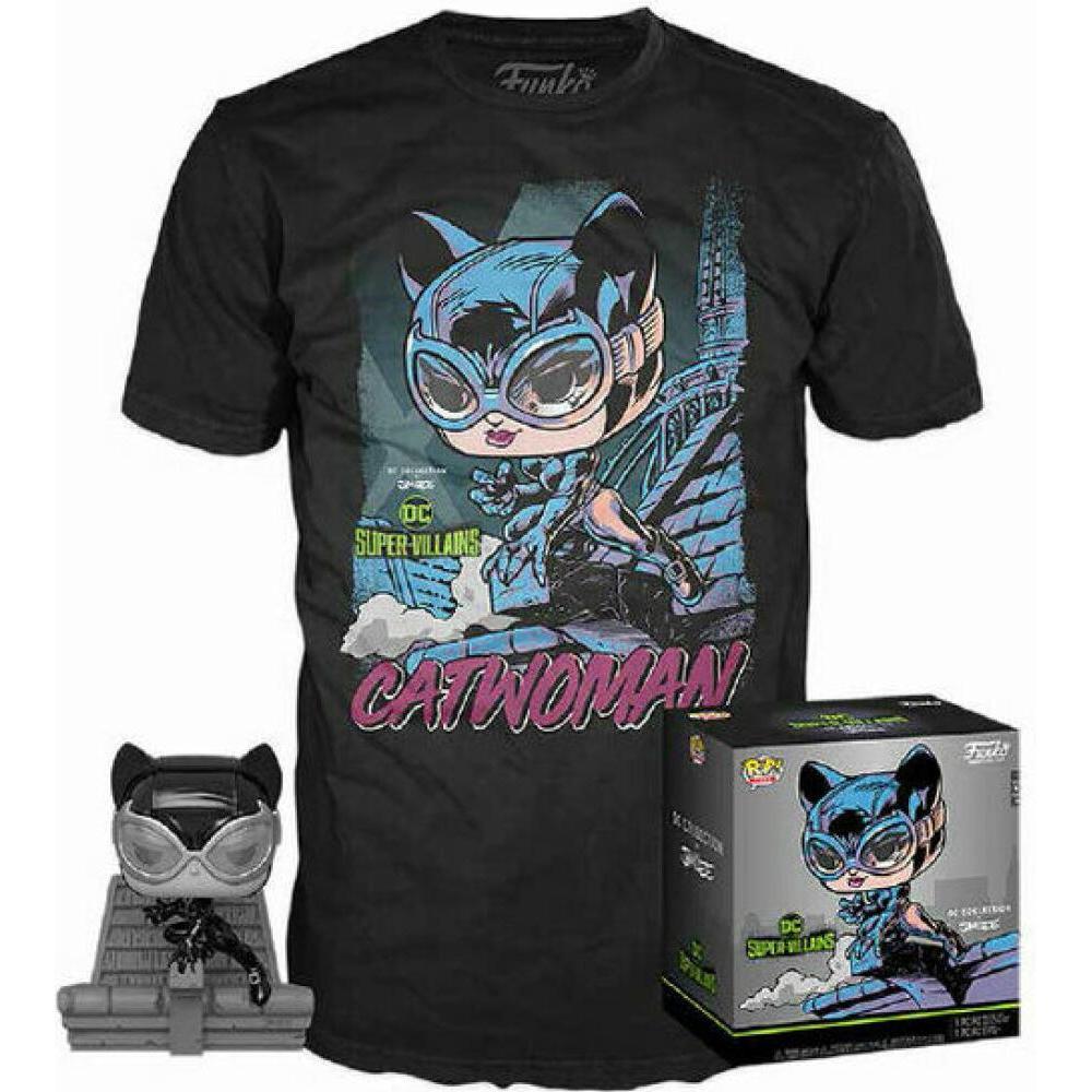 Funko Pop! DC : Catwoman by Jim Lee + T-shirt (L) PTF