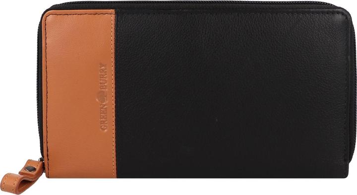 Actual product image Greenburry Nappa Geldbörse RFID Schutz Leder 19.5 cm