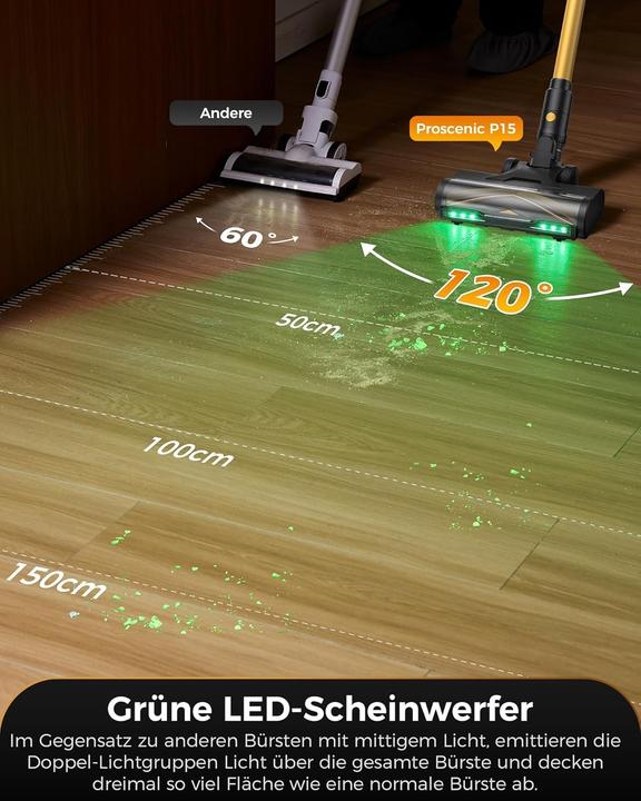 Image du produit Proscenic Aspirapolvere Senza Filo