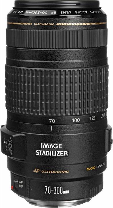 Produktbild Canon EF 70-300mm f/4-5.6 IS USM - Import (Canon EF, Vollformat)