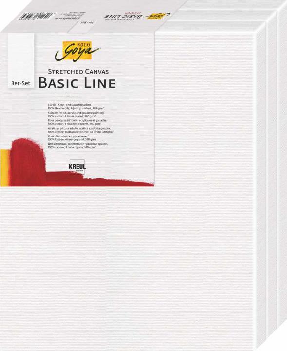 Immagine prodotto Kreul Set di telai per barelle SOLO Goya Basic LINE, 130 x 180 mm (13 x 18 cm)
