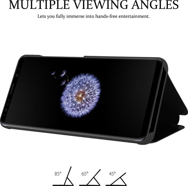 Immagine prodotto Cadorabo Copertina per specchietto retrovisore Smart View a libro (Samsung Galaxy S9+)