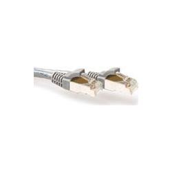 Thumbnail - ACT Grey 3 meter LSZH SFTP CAT6A patch cable snagless with RJ45 connectors (S/FTP, CAT6a, 3 m), Netzwerkkabel