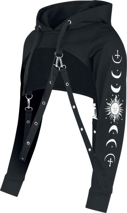 Produktbild Gothicana by EMP Crop Hoodie (L)