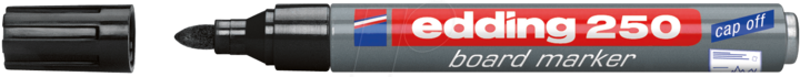 Produktbild Edding 250 (Schwarz, 3 mm, 1 x)