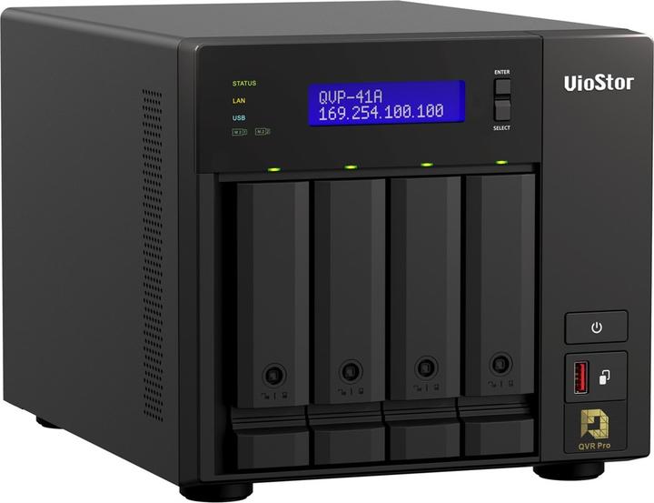 Image du produit QNAP Enregistreur réseau QVP-41A 4 baies