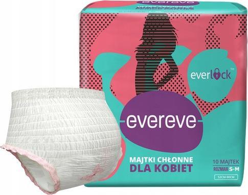 Actual product image Everlock Saugfähige Menstruationshöschen für Frauen 10 Stück SM