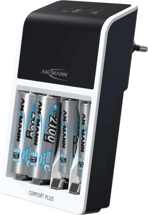Immagine prodotto Ansmann Comfort Plus 1001-0094 (1 pz., AAA, AA, Caricabatterie senza batteria)