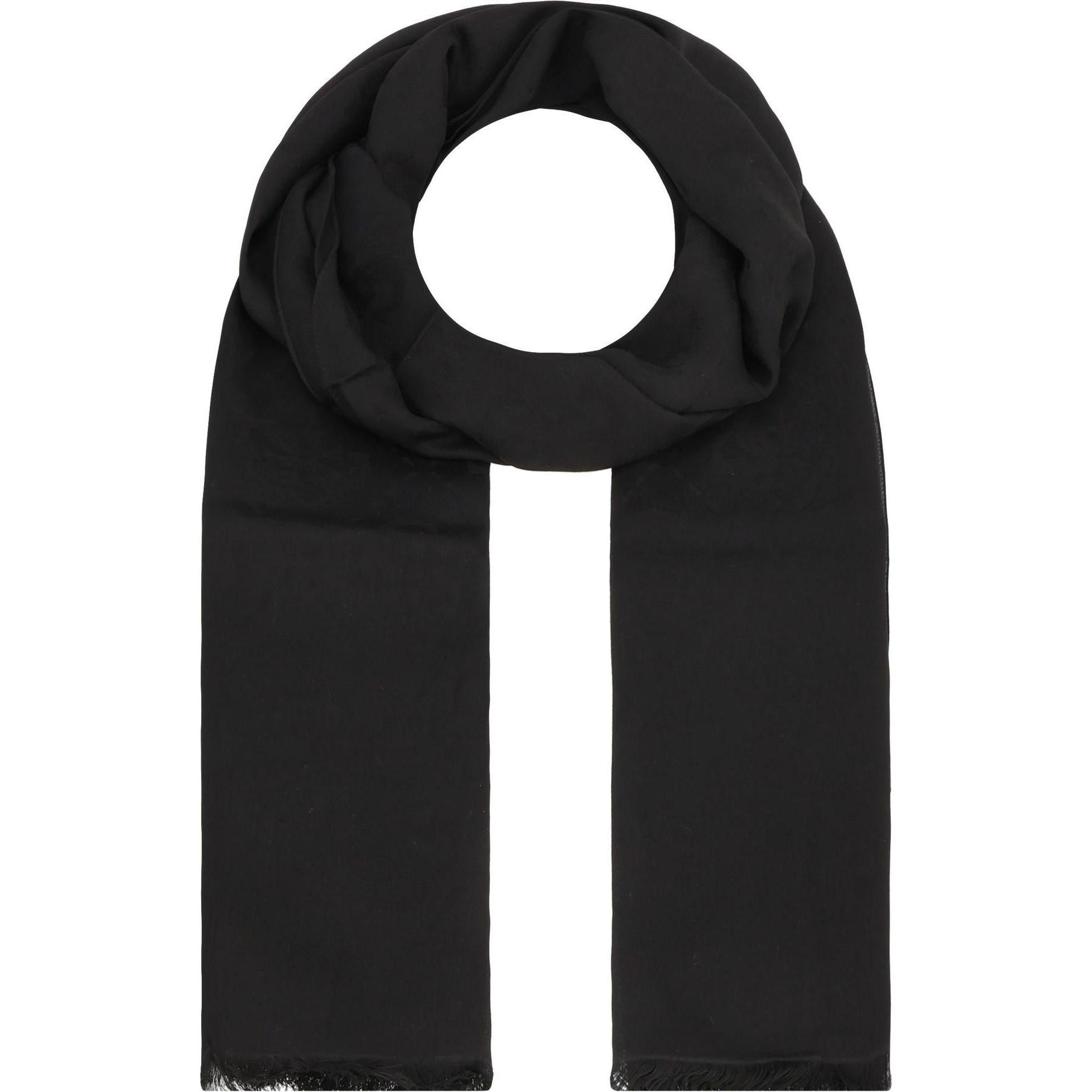 Guess, Damen, Schal, Ruma Schal 180 cm, Schwarz