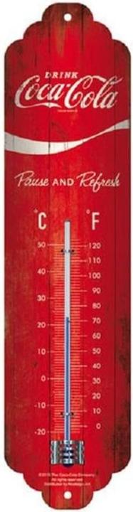 Actual product image Nostalgic-Art Merchandising Thermometer Coca-Cola 6.5 x 28 cm