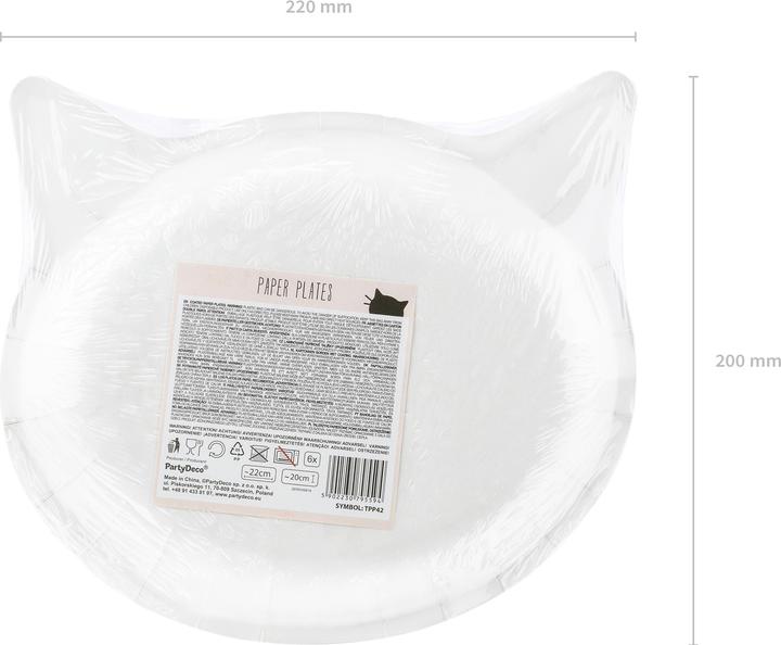 Immagine prodotto Amscan Katze (6x)