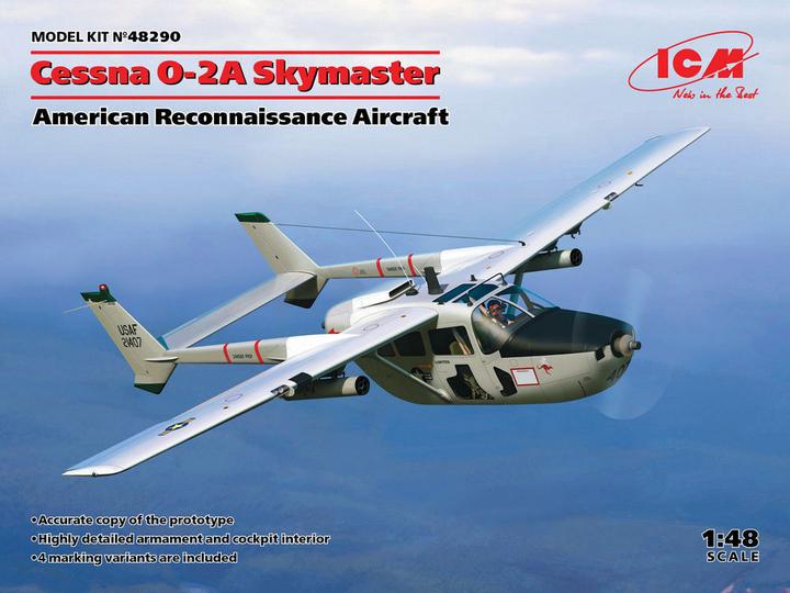 Image du produit ICM Cessna O-2A Skymaster,Avions de reconnaissance américains