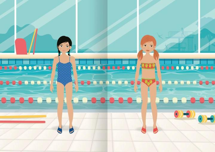 Produktbild Mini-Sticker-Anziehpuppen – Beim Sport