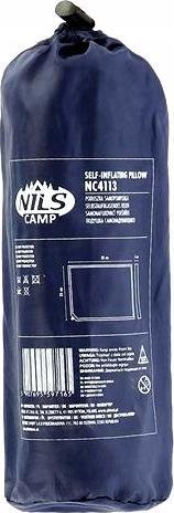 Actual product image Nils CAMP Self-Inflating Travel Pillow NC4113 Blue