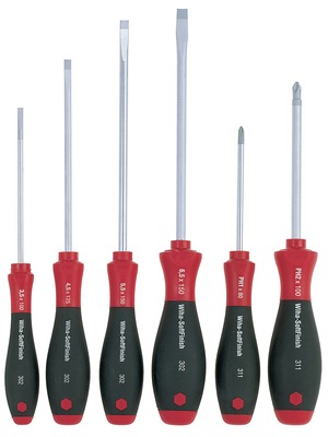 Actual product image Wiha Screwdriver set (Slotted screws, Phillipps cross recess (PH))