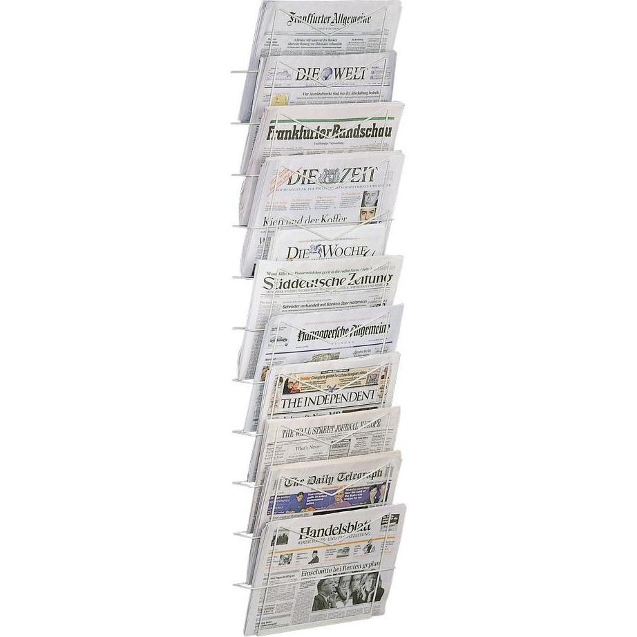 0, Prospektständer, Zeitschriftenhalter
