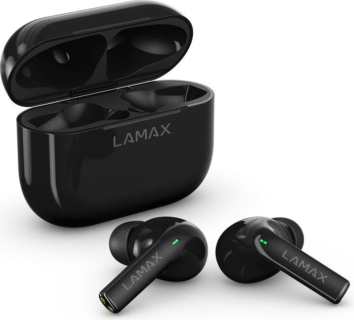 Actual product image Lamax WIRELESS HEADPHONES CLIPS1 LMXCL1B (IN-EAR) Juodas (40 h, Wireless)