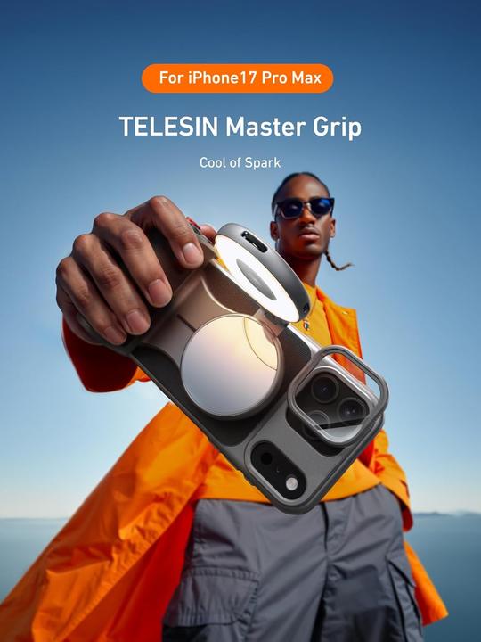 Immagine prodotto Telesin Master Grip for iPhone 17 Pro Max - All in One Kit