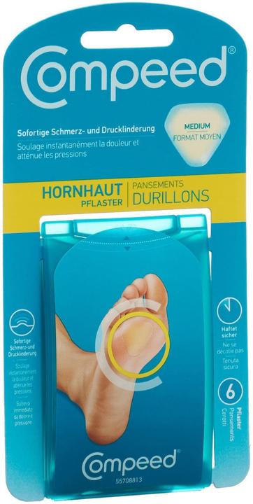 Compeed Plâtre pour callosités, 6 pièces (6 x)