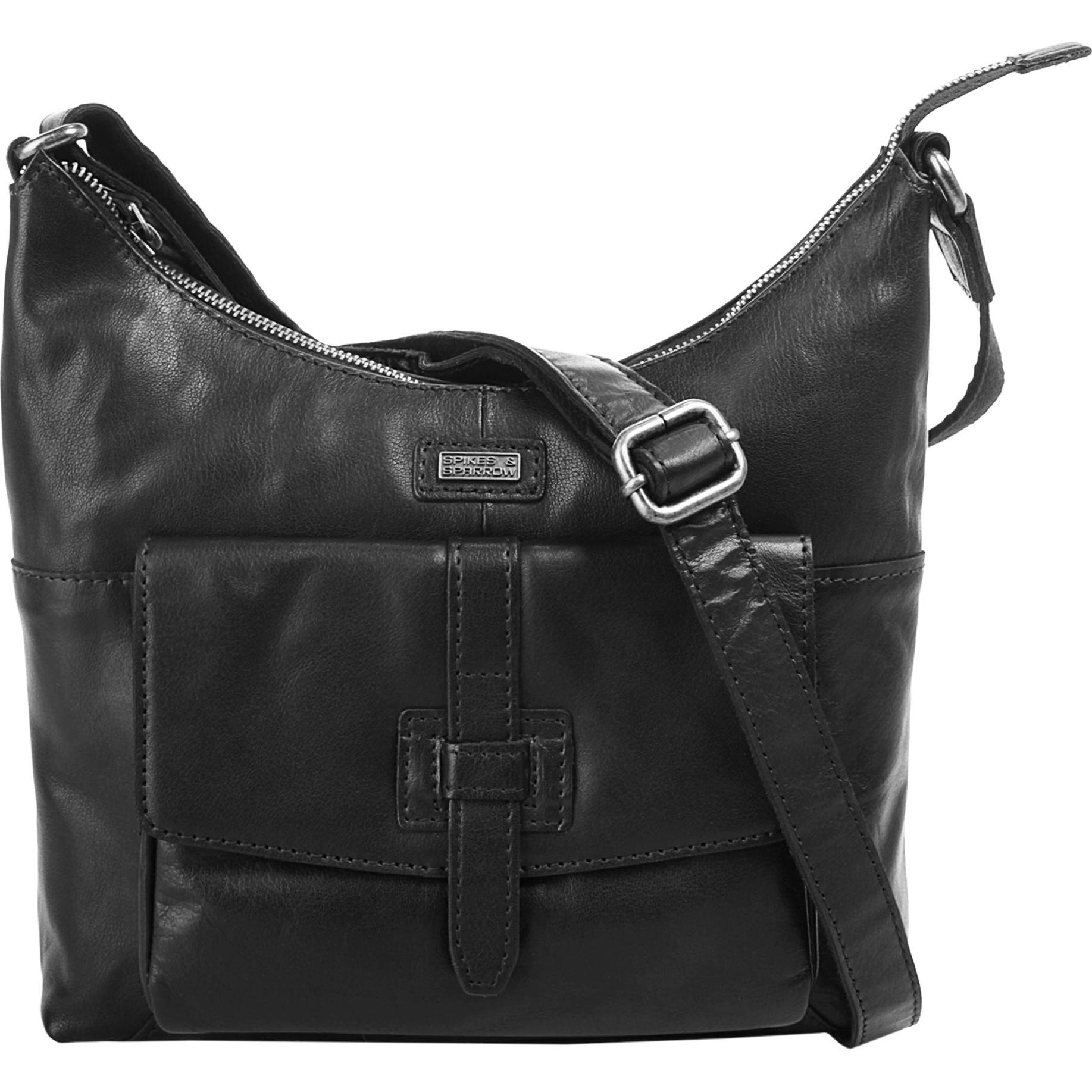 Spikes & Sparrow, Handtasche, Umhängetasche, Schwarz