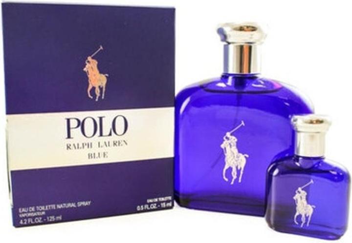 Actual product image Ralph Lauren Polo Blue Set (M) EDT 125ml + EDT 15ml (Perfume set)