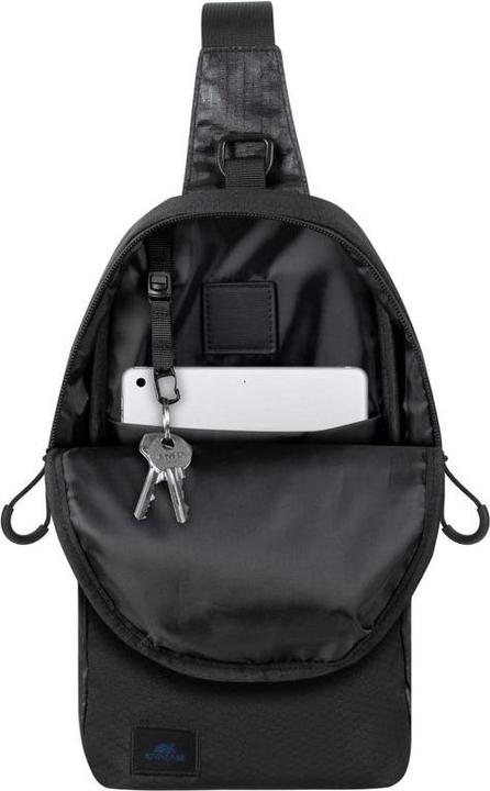 Actual product image Rivacase Riva sling bag Dijon 10.1"" 5312 black (10.10", Universal)