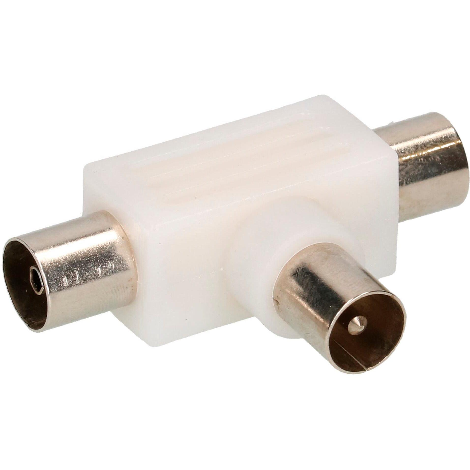 Schwaiger Aufsteckverteiler (Verteiler), SAT Zubehör, Weiss