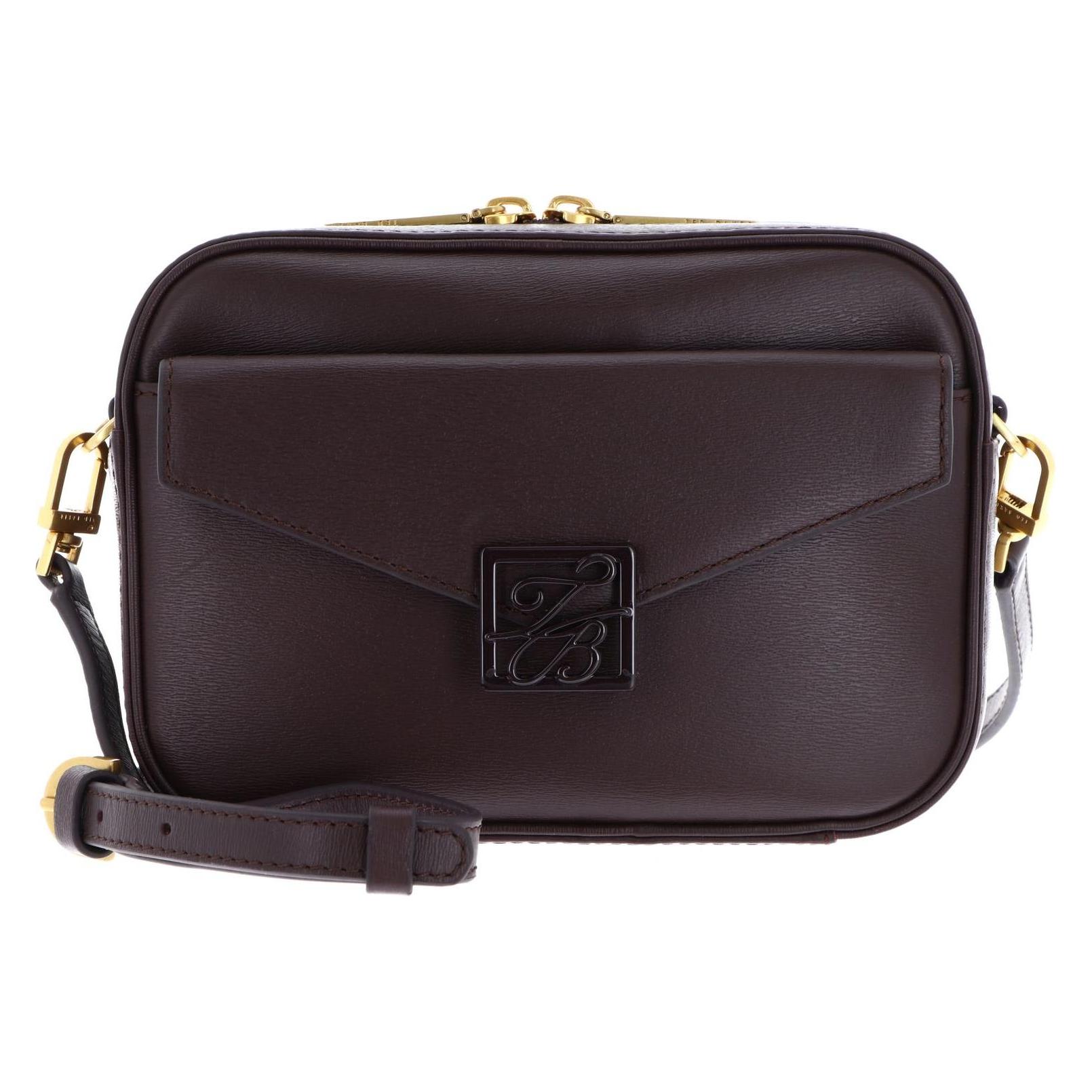 Ted Baker, Damen, Handtasche, Anihli Tb Detail Leather Camera Bag, Rot
