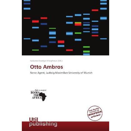Otto Ambros, Fachbücher