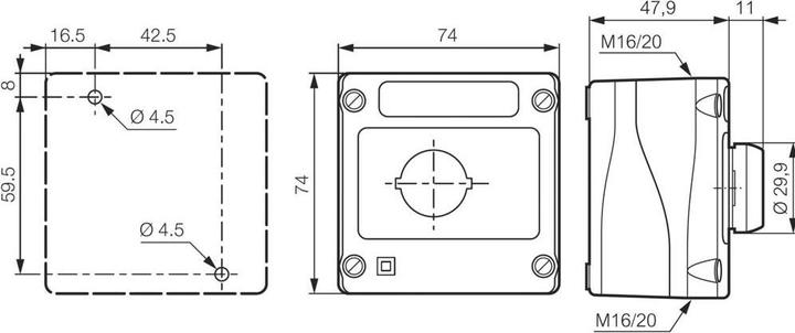 Produktbild Baco Tasterschaltstation EIN-Taster